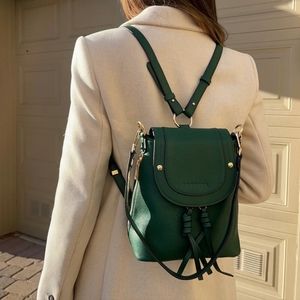 Sophiya Backpack, small, Emerald Green BNWOT